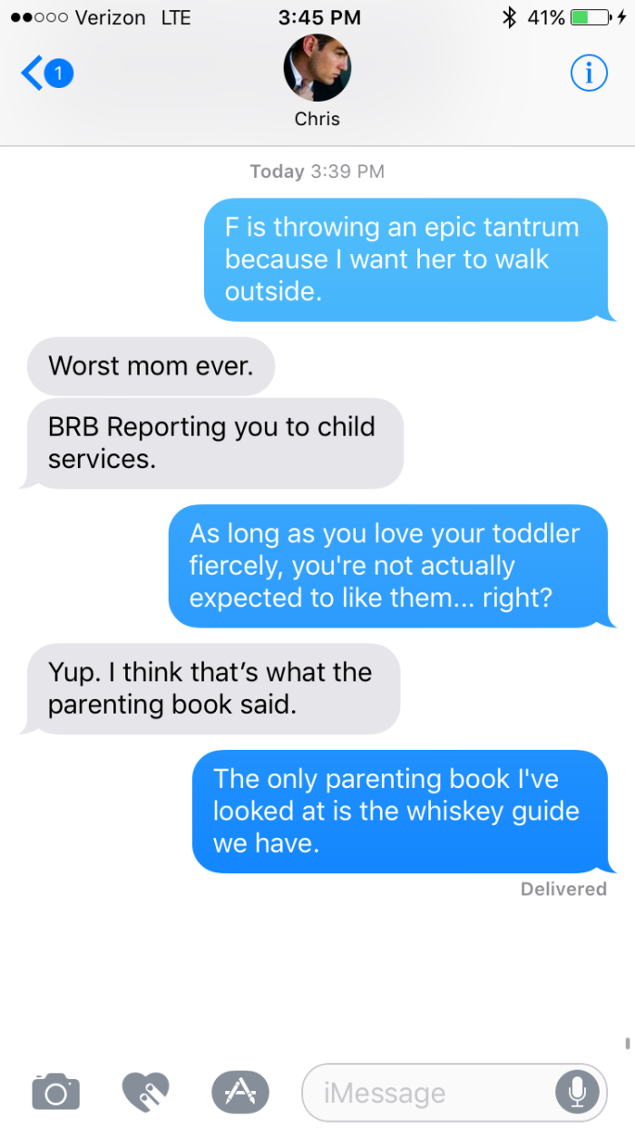 Whiskey parenting book